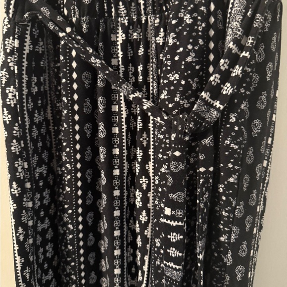 Stylish Dark Navy and White Jumpsuit - Picture 4 of 4